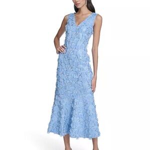 Eliza J V-Neck Midi Dress Size 10 NWT